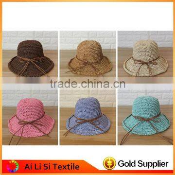 Wholesale cheap latest fashion lady women paper straw hat