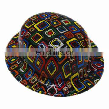 cheap dark print plastic party hat