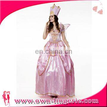 Deluxe Pink Fairy Tale Elf Cartoon Costume For Women Adult Sexy Christmas Costume photo-2