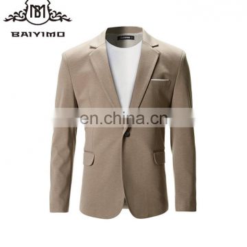 2017 Unique Design Mens Fit Casual Pocket Premium Blazer Jacket