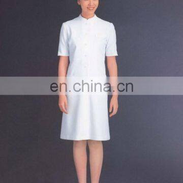 white short sleeves nurse wear uniforms dress in hospital nurse suits