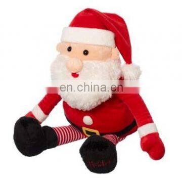 European safety standard custom sitting santa clause Christmas plush toys