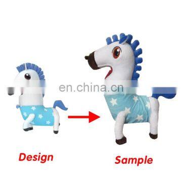 hot selling custom stuffed plush unicorn horse animal oem soft doll toys