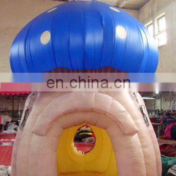 Hot sale Small house inflatable Decoration mushrooms