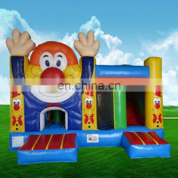 2017 Hot sale inflatable bouncer clown/inflatable clown bouncy castle/clown inflatable bouncers