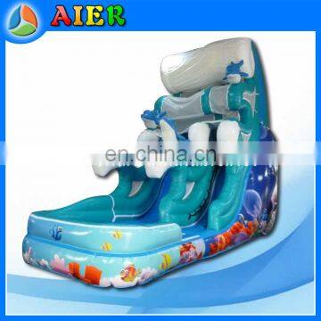 Dubai Show Sample Inflatable water slide/hot sale Deal Sample Water slide/Aier Cheap Inflatable water slide