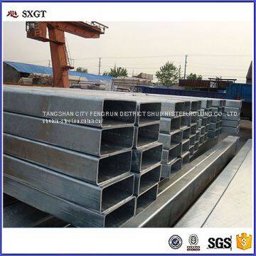 Online Product Selling Websites Pre-galvanize Rectangular Welded Carbon Hollow Section Steel Tube/pipe photo-3