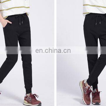 T-WP002 Women Bandage Slim Fit French Terry Sport Pants photo-5