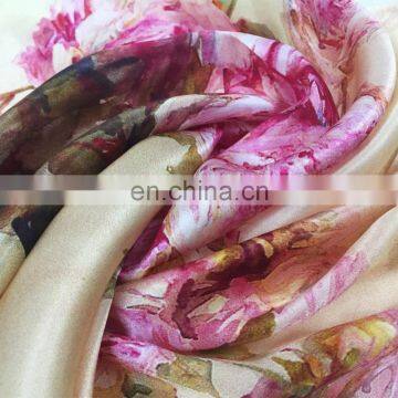 High Quality Fashion Super Soft Elegant Silk Scarf photo-3