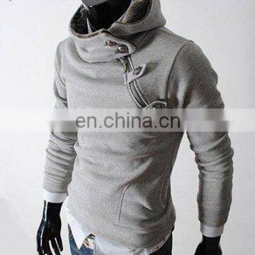 mens collar Hoodies - hoodie with leather sleaves - hoodies - womens Hoodies , Sweatshirts with Leather Sleeve,genuine leather