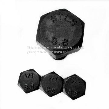 High strength bolt, outer hexagonal bolt, black screw quality guarantee