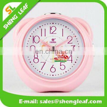Fashion Cute Quiet Small Alarm Clock Cartoon Electronic Clock photo-2