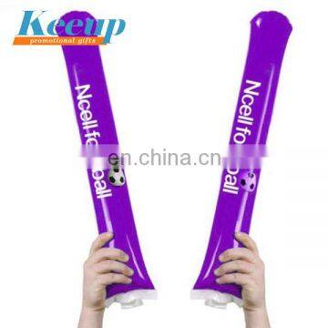 Custom Inflatable PE Cheering Bangbang Air Thunder Noise- stick, Pom Pom for Events Fan