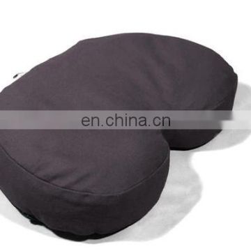 Seat Of Your Soul Buckwheat Hull Filled Crescent Meditation Cushion