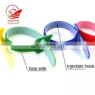 Fucheng Manufacturer Hook and Loop Reusable Cable Tie Cable Management photo-4