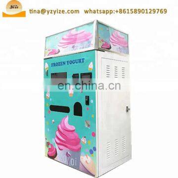 Italian Commercial Automatic Soft Ice Cream Vending Machine photo-2