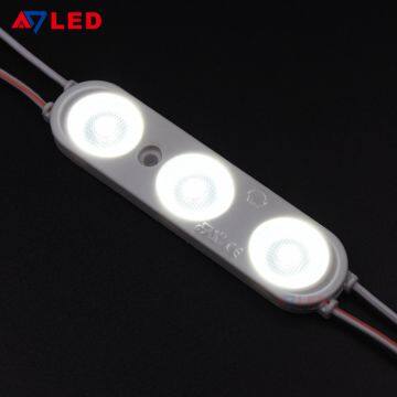 Adled Light 3leds 180 beam angle white led backlight pcb led module for led sign board light