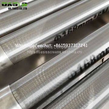Stainless Steel 304L Wire Wrapped Screen Filter Tube Wedge Wire ss Stainless Strainers photo-3