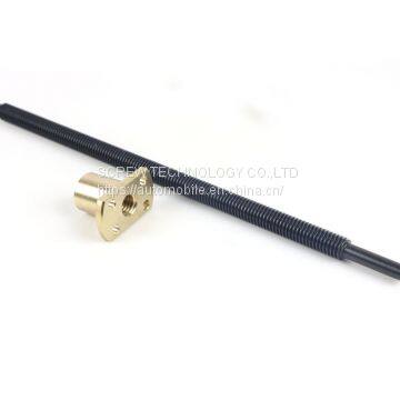Customized Set Trapezoidal Thread Lead Screw Tr10x2 With Nut photo-3