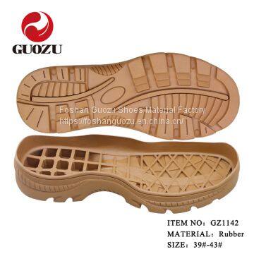 Men Safety Boots Sole Rubber Outsole Hiking Sole photo-2