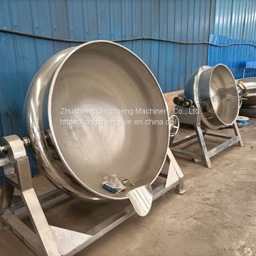 300L Industrial Stainless Steel Pot for Cooking Mixer Machine