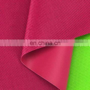 Chinese manufacturer pu coated waterproof polyester 840D Oxford Fabric for luggage