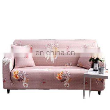 Factory Cheap Universal Sofa Cover Elastic Floral and Plain i Shape Sofa Cover photo-3