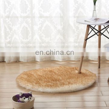 New modern shape Wholesale Faux fur Washable carpet for floor cover