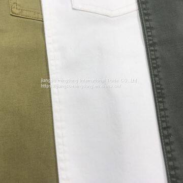47%Cotton 39%Tencel 11%Hemp 3%Spandex Twill Fabric photo-3