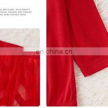 Baby Girls Boys Matching Clothes Sister Brother Match Tops Santa Outfits Sets my First Christmas Romper Tutu Skirt Santa Hats photo-6