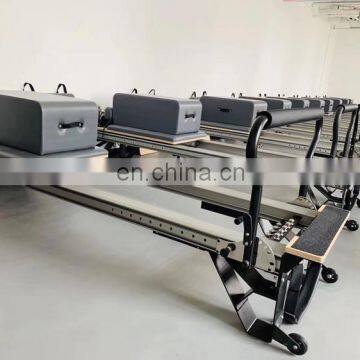 Bodybuilding Fitness Exercise Folding Wood Elina Equipment Power Gym Machine Aluminium Pilates Reformer Yoga photo-5