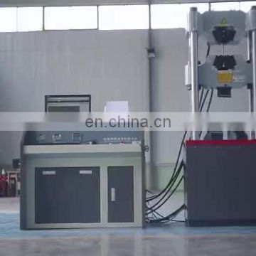 Computer type metal bending tester / steel tensile testing machine / hydraulic servo universal testing machine