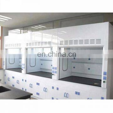 Lab furniture extraction steel fume cupboard chemical laboratory pp fume hood