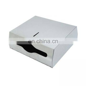 Stainless Steel Toilet Seat Cover Dispenser, Satin Finish photo-2