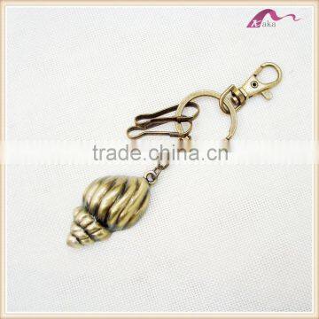 Latest Metal Conch Shell Shaped Keychain For Multiple Keys