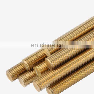 DIN975 brass copper all thread studs full threaded rod