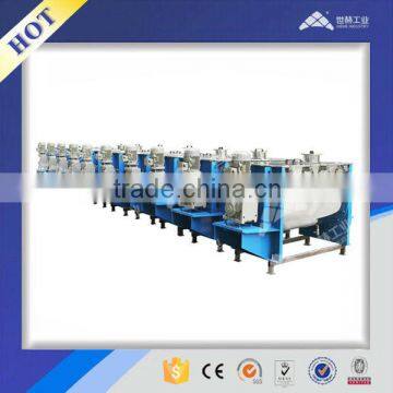 Dry granules & powders ribbon mixer