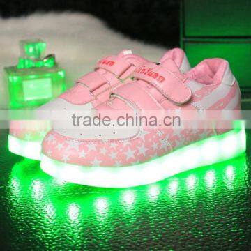 2016 LED light up Shoes USB charging Luminous Sneakers Shoes most popular alibaba express