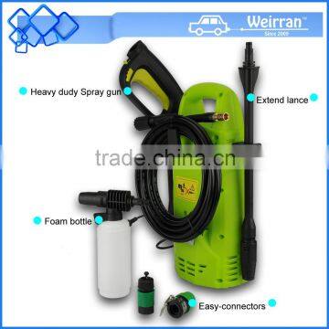 (1043) compact size 130bar high pressure car washing machine, portable high pressure car washer