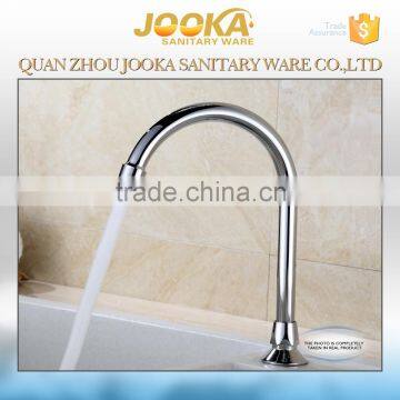 top quality kitchen basin foot control self closing time delay faucet