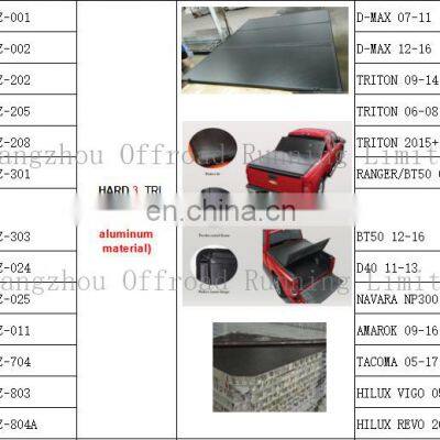 Tonneau Cover for Hilux Revo Hard Trifold Aluminum Tonneau Cover Hilux photo-4