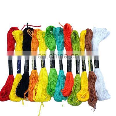 100pcs reasonable price cross stitch threads handmade for embroidery  accessory