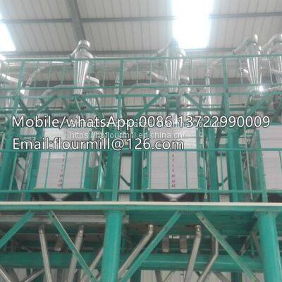 Fully Automatic Advanced Corn Flour Grinder Maize Flour Milling Machine Grain Meal Equipment Grinding