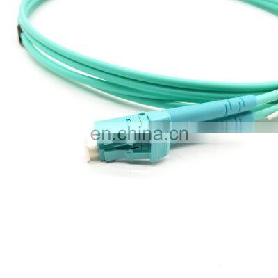 10meter lc-lc Duplex dx  MM50 OM3  2mm fiber optic patchcord/jumper/assembly ftth