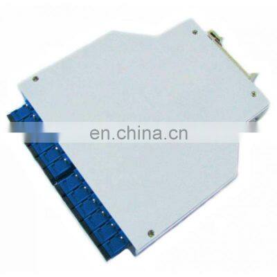 Industrial application splice boxes SC DX 6ports DIN rail fiber optic distribution box