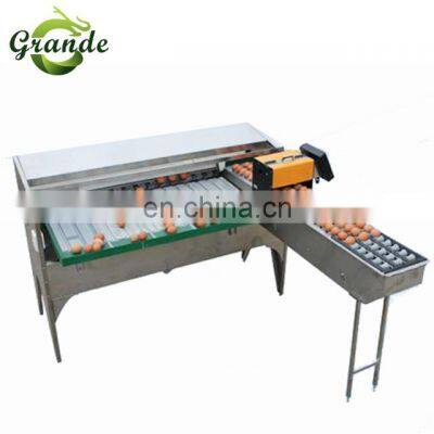 Cheap Price Chicken Electronic Egg Grader/Classification