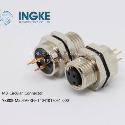 INGKE YKB08-M203APRH Direct Substitute T4041017031-000,M8 Circular Connector