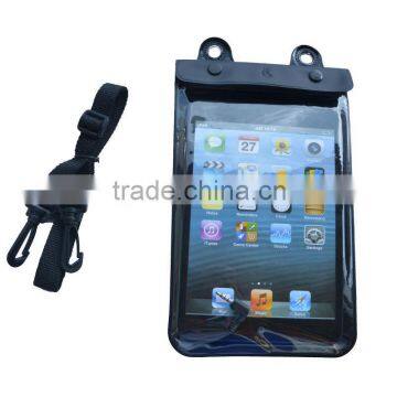 Waterproof beach case Black PVC shock proof bag