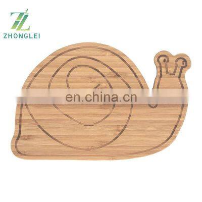 Natural Wooden Animal Shaped Cutting Board Cute Pig Shaped Bamboo or Wood Cutting Board photo-5