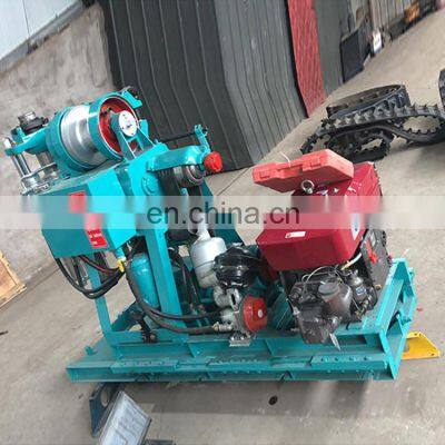 Low Price Diesel Engine Hydraulic Drilling Rig Water Well Rig Drilling Machine Portable photo-2